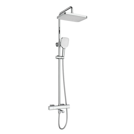 Душевая колонна Mixxus Premium VIRGO 009-J с термостатическим смесителем, 3 функции (MI6645)