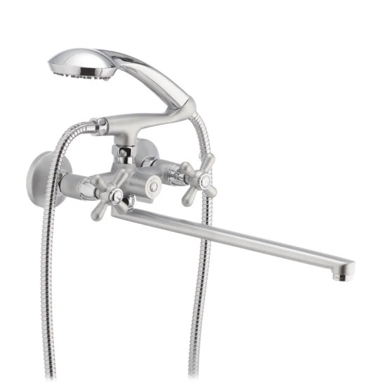 Смеситель для ванны Haiba Dominox 140 матовый (HB0063)