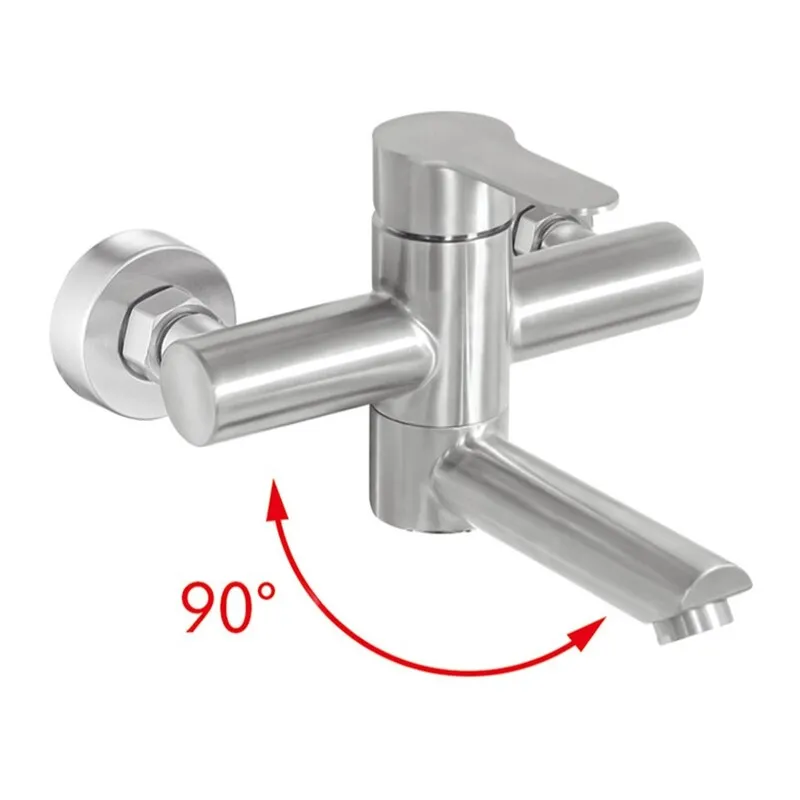 Змішувач для ванни Haiba DAX-009 EURO із нержавіючої сталі SUS304 (HB9613)