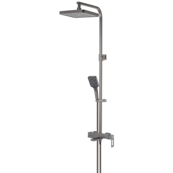 Душова колона із змішувачем HAIBA KANT 009-J GRAPHITE (Колір графіт) (HB9665)
