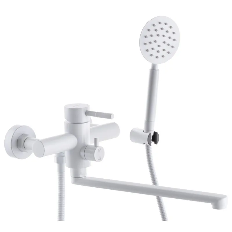 Змішувач для ванни Mixxus SUS-006 (Euro) White з нерж. сталі SUS304 (MI5756)