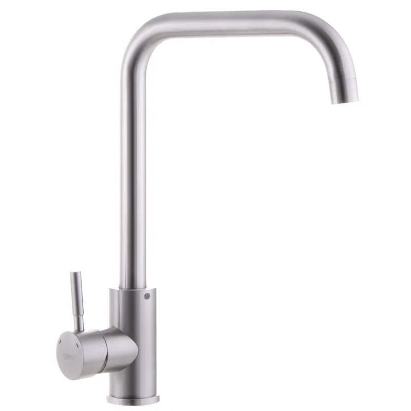 Смеситель для кухни из нерж. стали SUS304 Zerix SUS-011G (ZX3110)