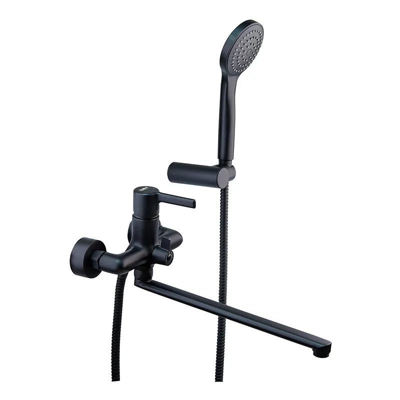 Змішувач для ванни Haiba MarkUS 006 Euro Black (HB3974)