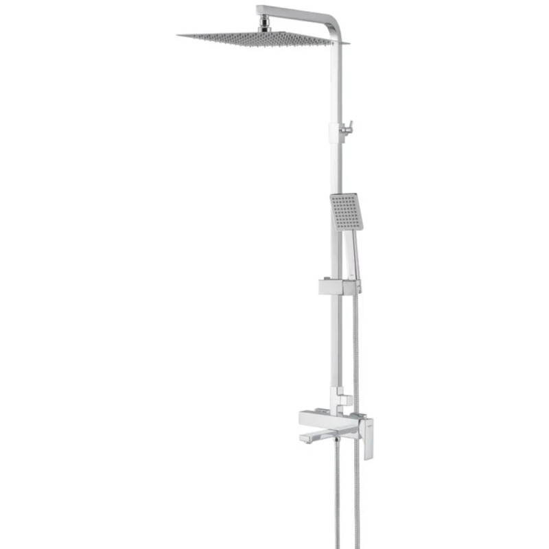 Душевая колонна со смесителем Koer KB-56010-01 (Цвет хром) (KR3494)