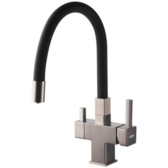 Смеситель для кухни Koer KB-72023-07 с выходом для питьевой воды (KR5010)