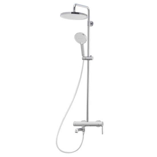 Душевая колонна со смесителем Koer KB-56029-01 3 функции, цвет хром (KR5481)