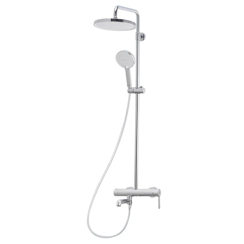 Душова колона із змішувачем Koer KB-56029-01 3 функції, колір хром (KR5481)