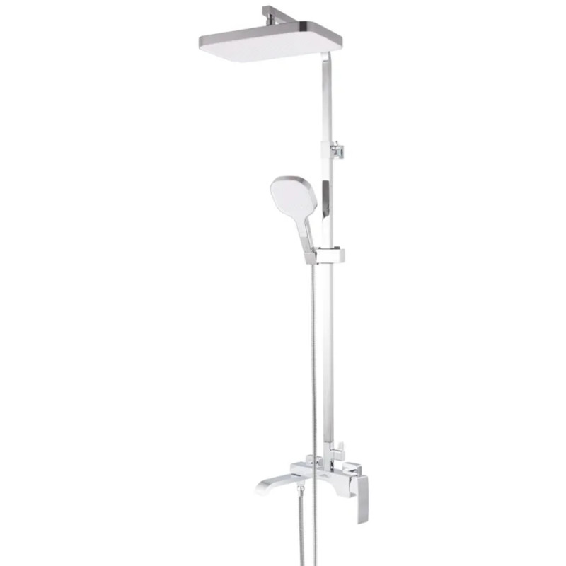 Душова колона із змішувачем KOER KB-56037-01, 3 функції (Колір хром) (KR6001)