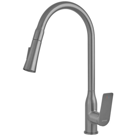 Смеситель для кухни Mixxus Premium DERBY 014 GRAPHITE (MI6611)