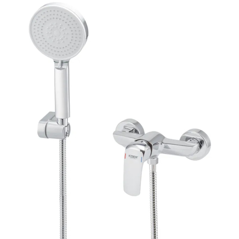 Змішувач для душу Koer KB-30008-01 (Колір хром) (KR3474)