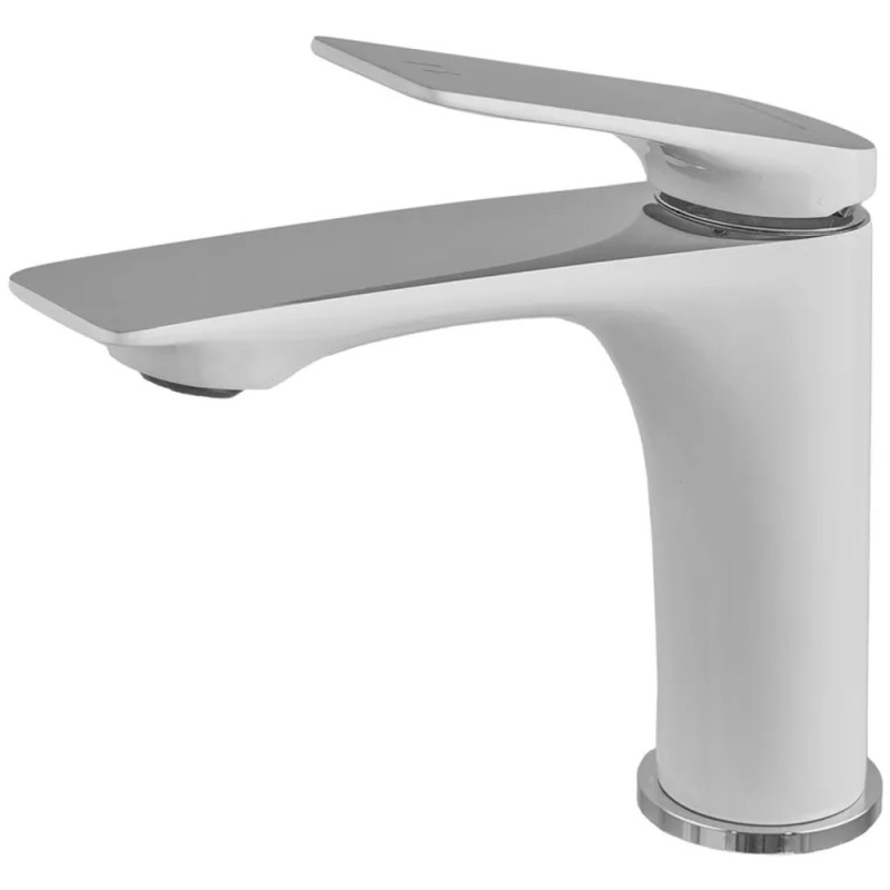 Змішувач для умивальника Mixxus Premium DERBY 001 WHITE-CHROME (MI6613)