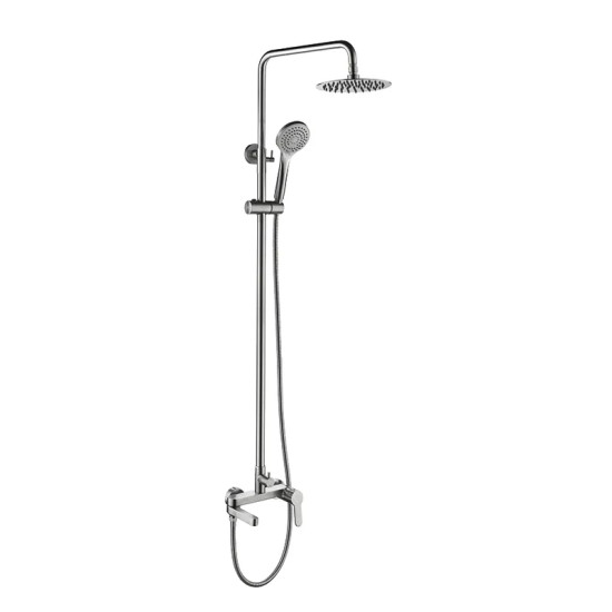 Душевая колонна со смесителем Koer KI-56016-02 (из нерж. стали) (Цвет нерж) (KR4791)