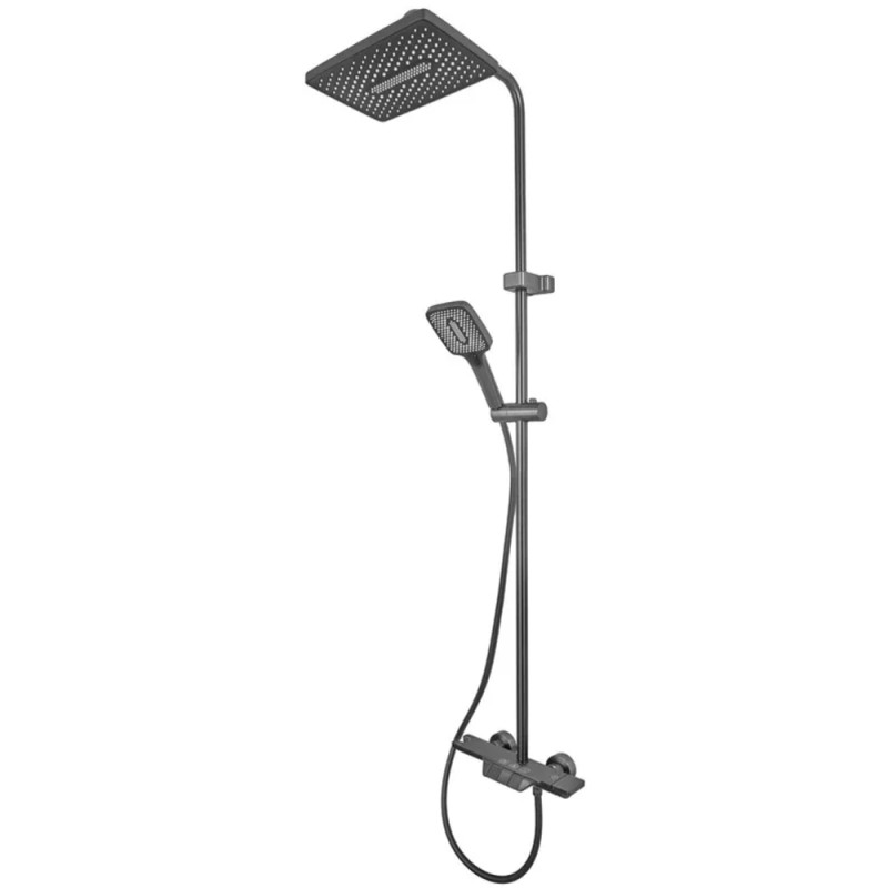 Душова колона із змішувачем MIXXUS PREMIUM TERRA 009-J GRAPHITE (колір графіт) (MI8385)