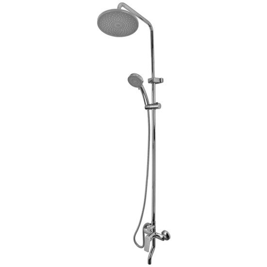 Душова колона із змішувачем MIXXUS PREMIUM LAGO 009-J (Колір хром) (MP6725)