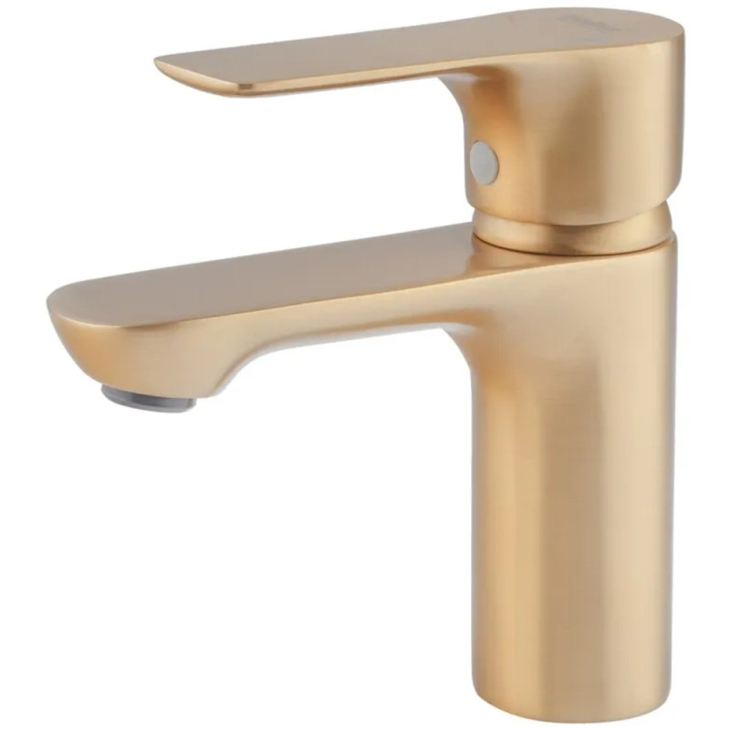 Смеситель для умывальника Haiba Milano 001 BRUSHED GOLD (HB9619)