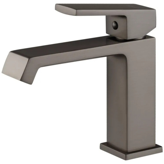 Змішувач для умивальника HAIBA GAUDI 001 GRAPHITE (Колір графіт) (HB9642)