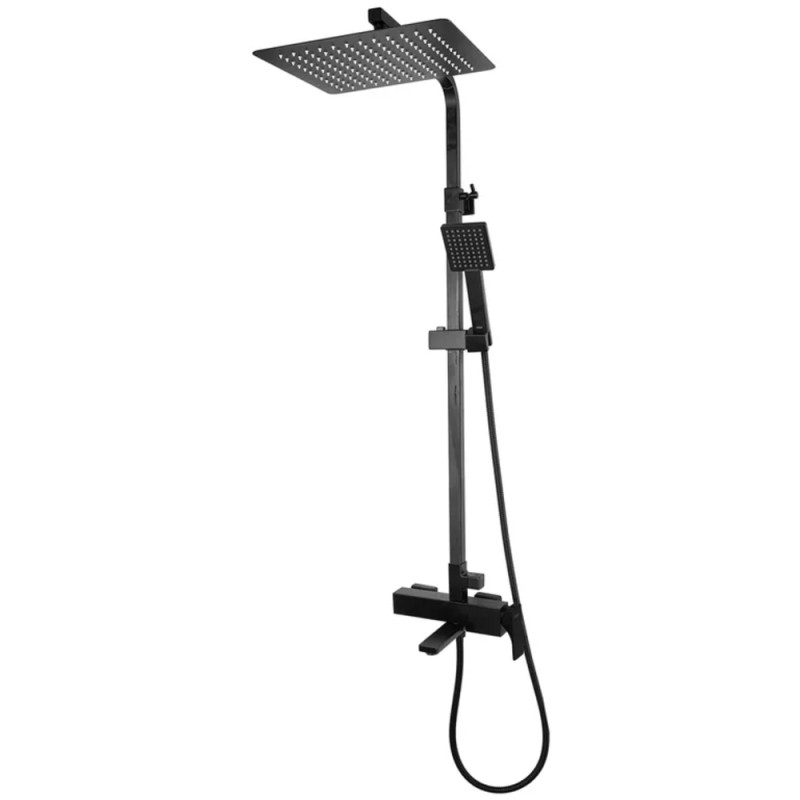 Душевая колонна со смесителем Koer KB-56010-05 (Цвет черный) (KR3495)