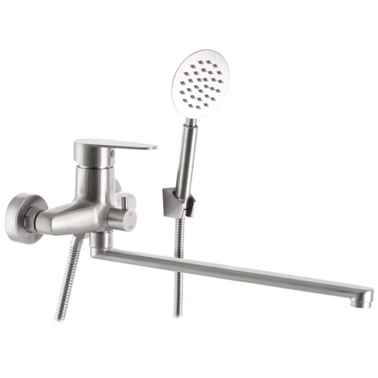 Смеситель для ванны Zerix AVA-006 (Euro) (нерж. сталь SUS304) (ZX3239)