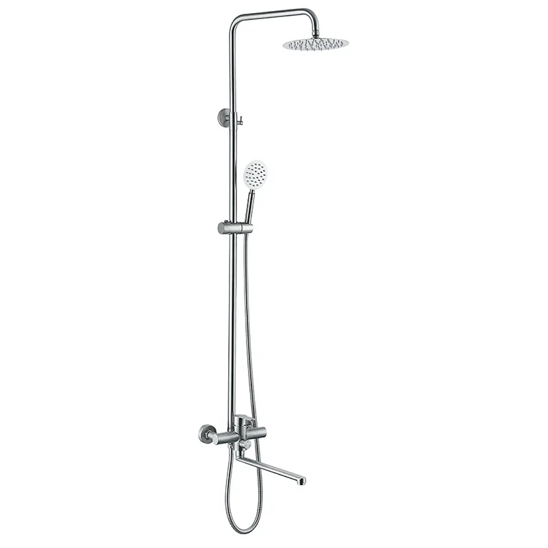 Душова колона із змішувачем Zerix DAX-006-J-35cm із нерж. сталі SUS304 (ZX4828)