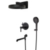 Вбудована душова система Koer KB-66029-05 3 функції Колір чорний (KR5492)