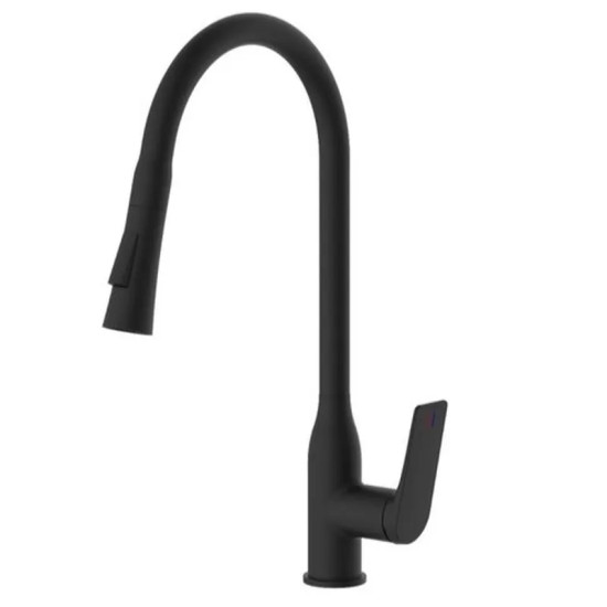 Смеситель для кухни Mixxus Premium DERBY 014 BLACK (MI6605)