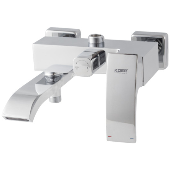 Душевая колонна со смесителем Koer KB-56007-01 (Цвет хром) (KR3460)