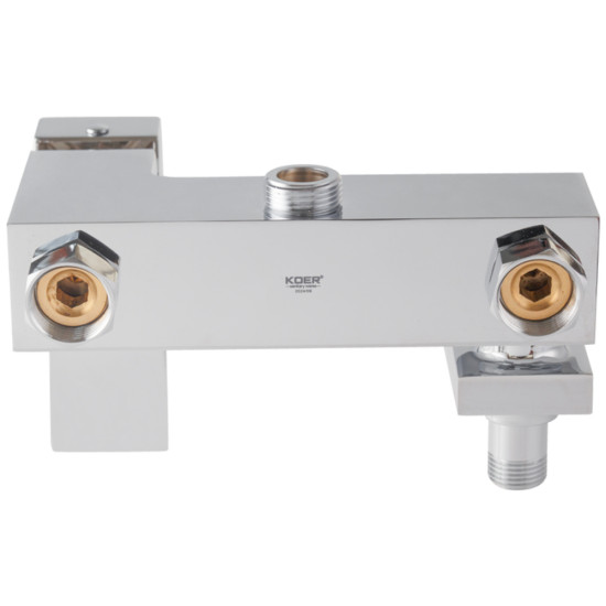 Душова колона із змішувачем Koer KB-56007-01 (Колір хром) (KR3460)