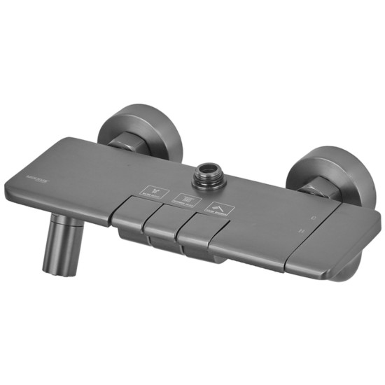 Душова колона із змішувачем MIXXUS PREMIUM RONDA 009-J GRAPHITE (колір графіт) (MI8387)