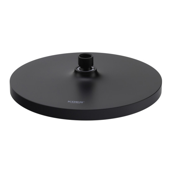 Душевая колонна с термостатическим смесителем Koer KB-57029-05 3 функции, цвет черный (KR5491)