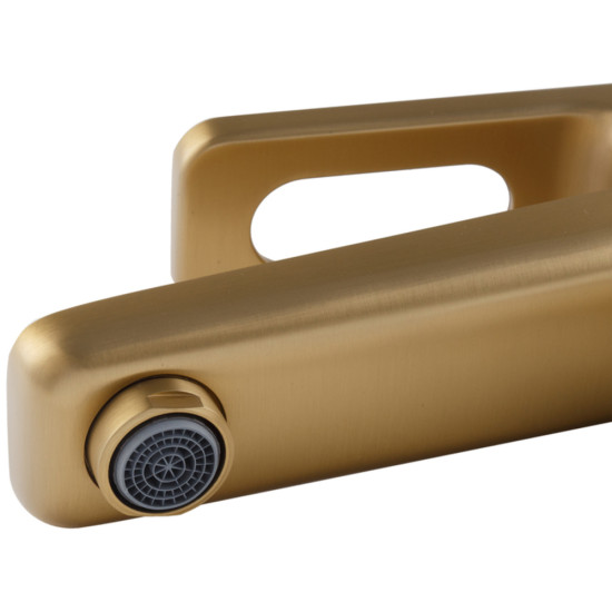 Змішувач для умивальника KOER KB-10031-12 (Колір матового золота) (KR5973)