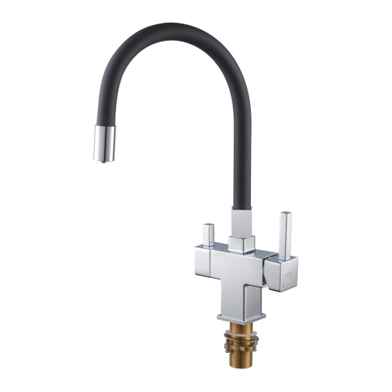 Смеситель для кухни Koer KB-72023-01 с выходом для питьевой воды (KR5008)