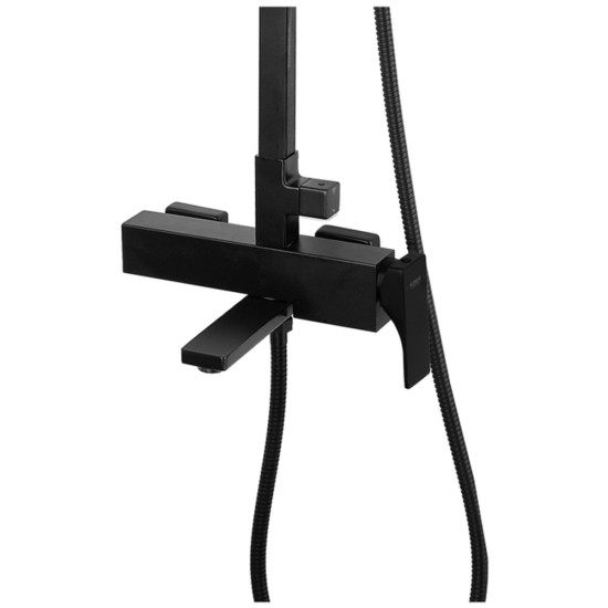 Душевая колонна со смесителем Koer KB-56010-05 (Цвет черный) (KR3495)