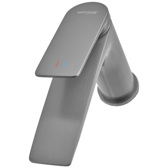 Смеситель для умывальника Mixxus Premium DERBY 001 GRAPHITE (MI6607)