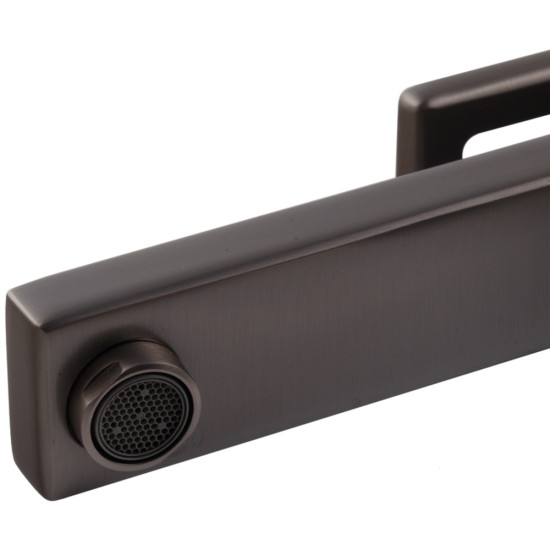 Змішувач для умивальника високий KOER KB-11009-07 (Колір графіт) (KR5978)