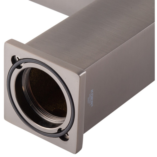 Смеситель для умывальника KOER KB-10037-07 (Цвет графит) (KR5999)