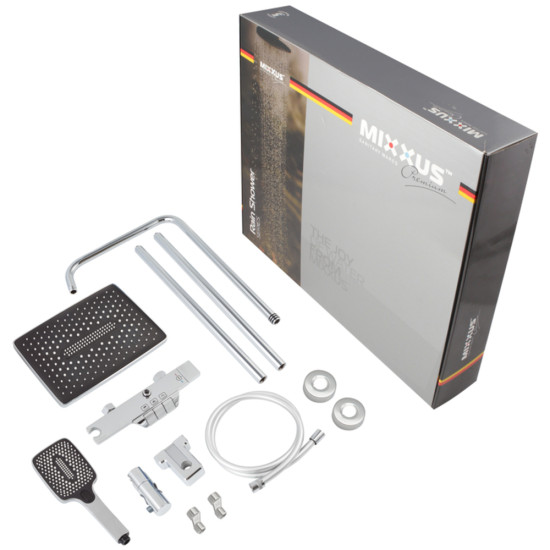 Душова колона із змішувачем MIXXUS PREMIUM TERRA 009-J (колір хром) (MI8380)