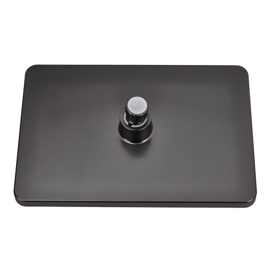 Душевая колонна со смесителем и удлинителем в комплекте Haiba Alex 003-J Graphite (HB3996)