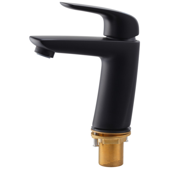 Смеситель для умывальника Koer KB-10008-05 (Цвет черный) (KR3471)