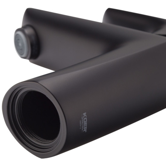Смеситель для умывальника Koer KB-10008-05 (Цвет черный) (KR3471)