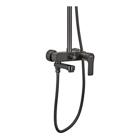 Душова колона із змішувачем Haiba Milano 003-J Graphite (HB4009)