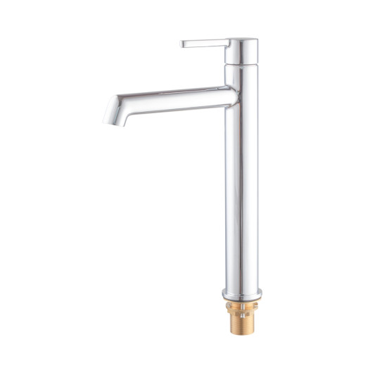 Смеситель для умывальника высокий Koer KB-11029-01 Цвет хром (KR5479)