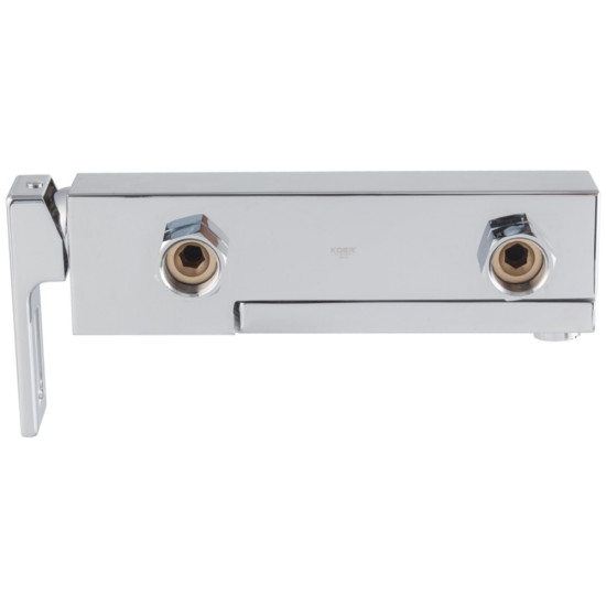 Змішувач для ванни з коротким зливом KOER KB-41009-01 (Колір хром) (KR6017)