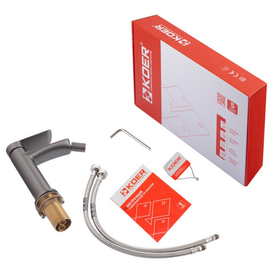 Смеситель для биде Koer KB-20028-07 (KR5304)