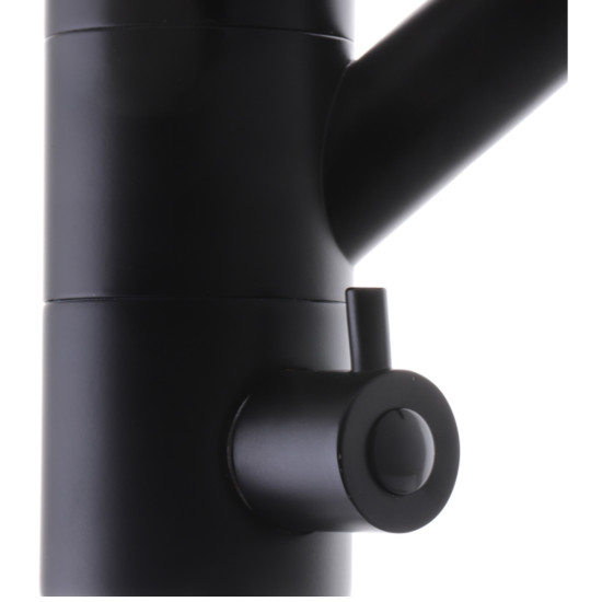 Смеситель для кухни с выходом для питьевой воды HAIBA HANSBERG 021 BLACK (Цвет черный) (HB3915)