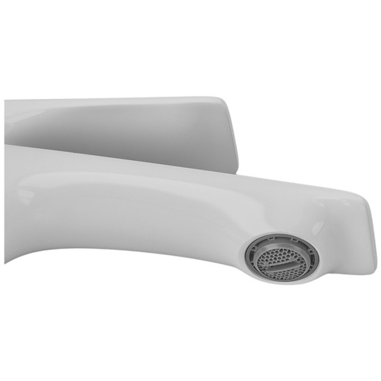 Смеситель для умывальника Mixxus Premium DERBY 001 WHITE-CHROME (MI6613)