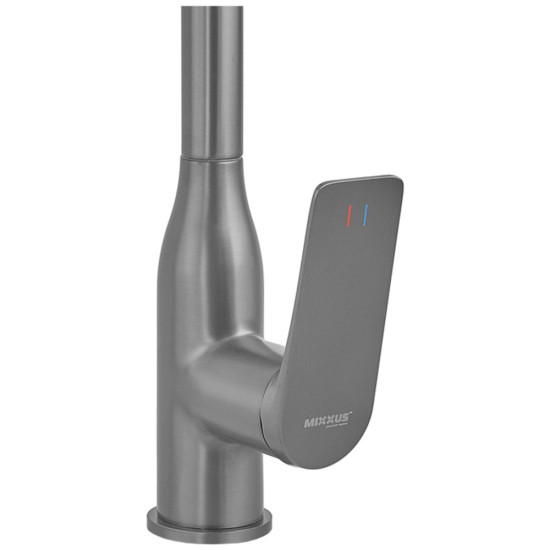 Смеситель для кухни Mixxus Premium DERBY 014 GRAPHITE (MI6611)