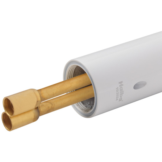Смеситель для умывальника HAIBA ALEX 001 HIGH WHITE-CHROME (HB9564)