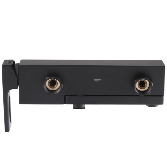 Смеситель для ванны с коротким изливом KOER KB-41009-05 (Цвет черный) (KR6018)