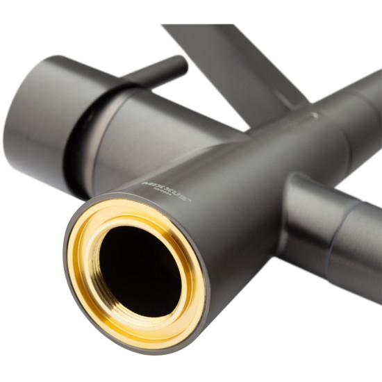 Смеситель для кухни Mixxus Premium Magnet 021 GRAPHITE REFL.BLACK (MI6975)