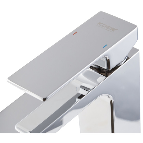 Змішувач для умивальника KOER KB-10039-01 (Колір хром) (KR5994)